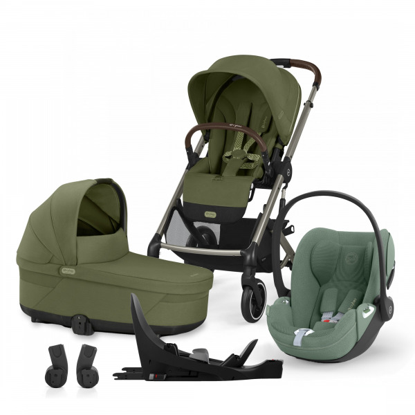 CYBEX Gold Balios 2025 S LUX 4in1 szett - Moss Green/Leaf Green
